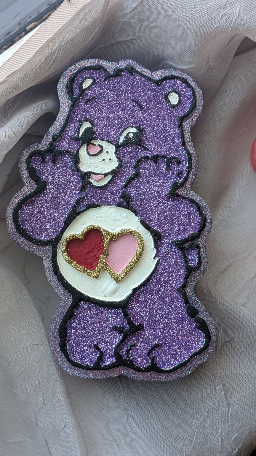 Custom Freshie - Heart Care Bear