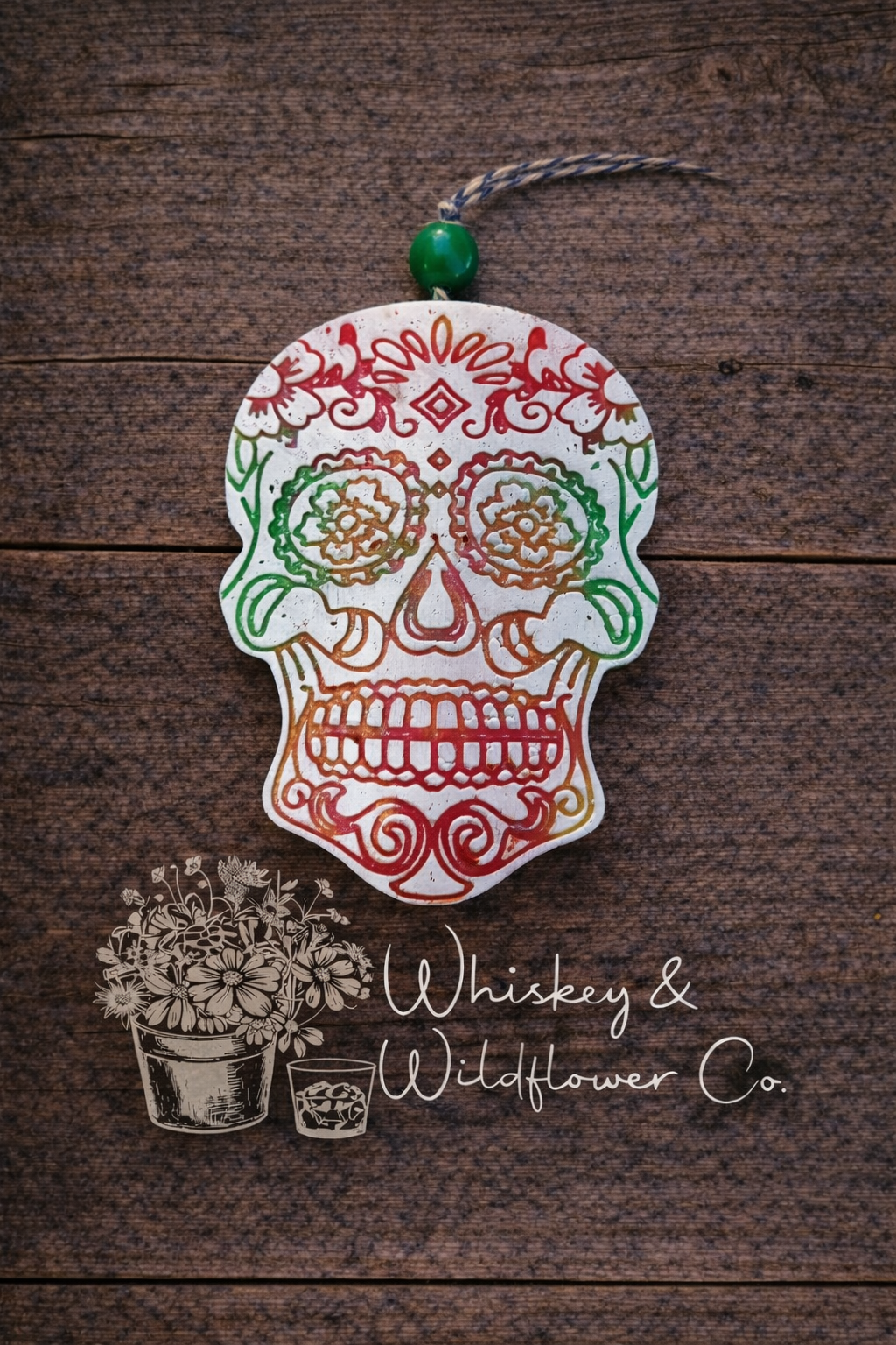 Custom Freshie - Cinco De Mayo Skull