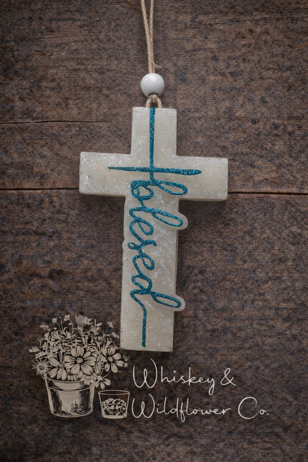 Custom Freshie - Blessed Cross