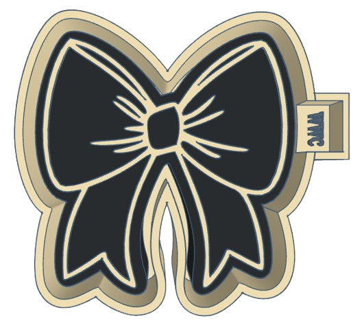 Bow Silicone Freshie Mold