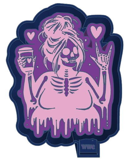 Chubby Coffee Mama Silicone Freshie Mold