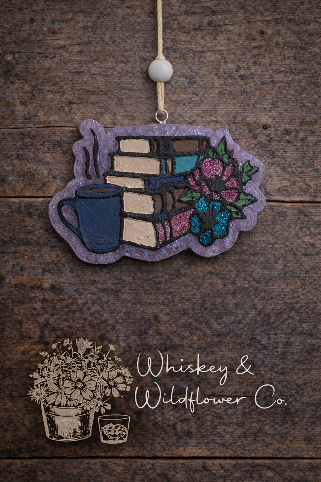 Custom Freshie - Coffee & Books