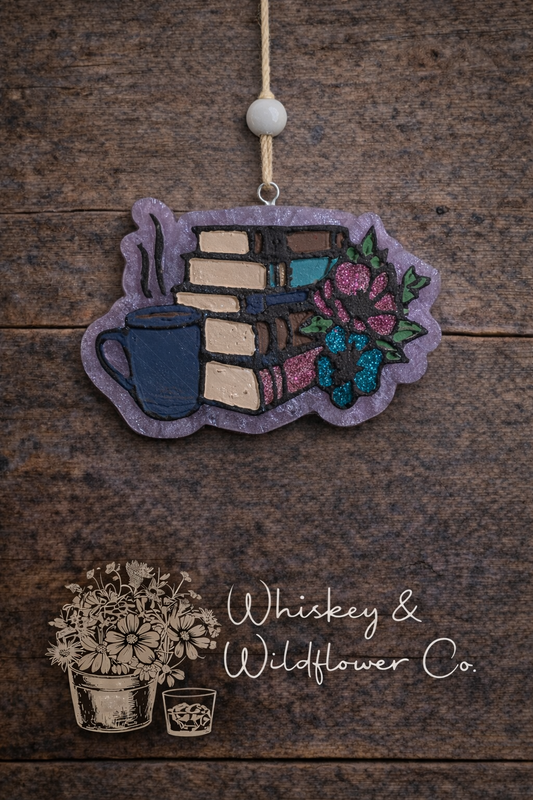 Custom Freshie - Coffee & Books