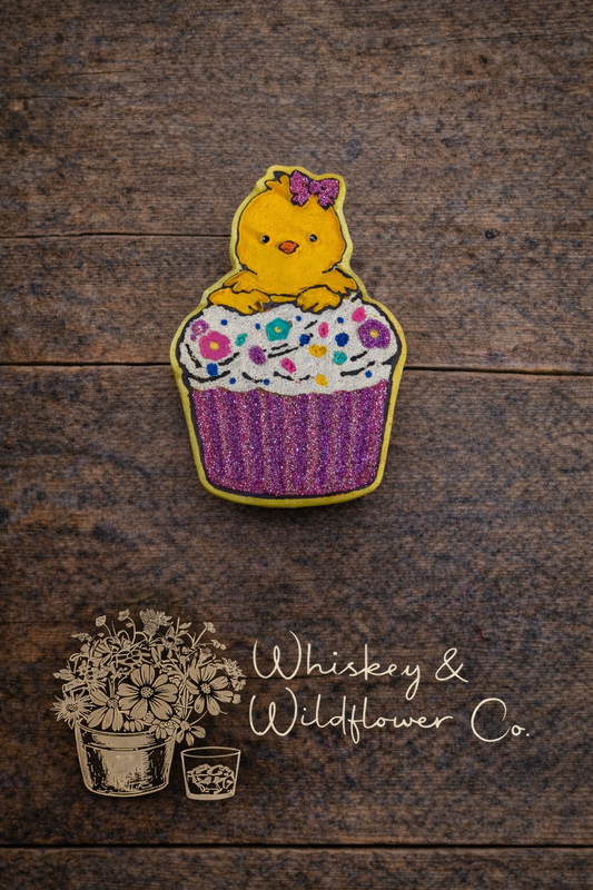 Custom Freshie - Cupcake Critters - Chick