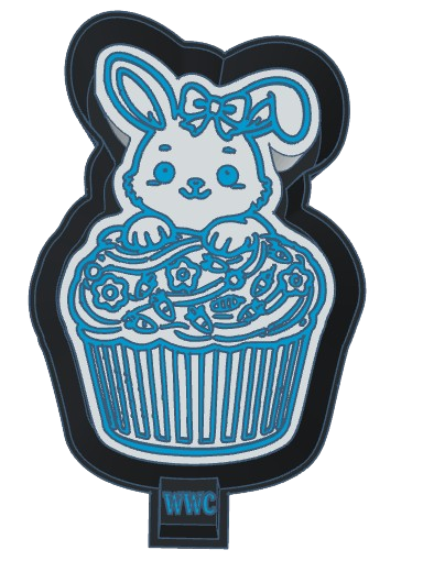 Cupcake Critters - Bunny Silicone Freshie Mold
