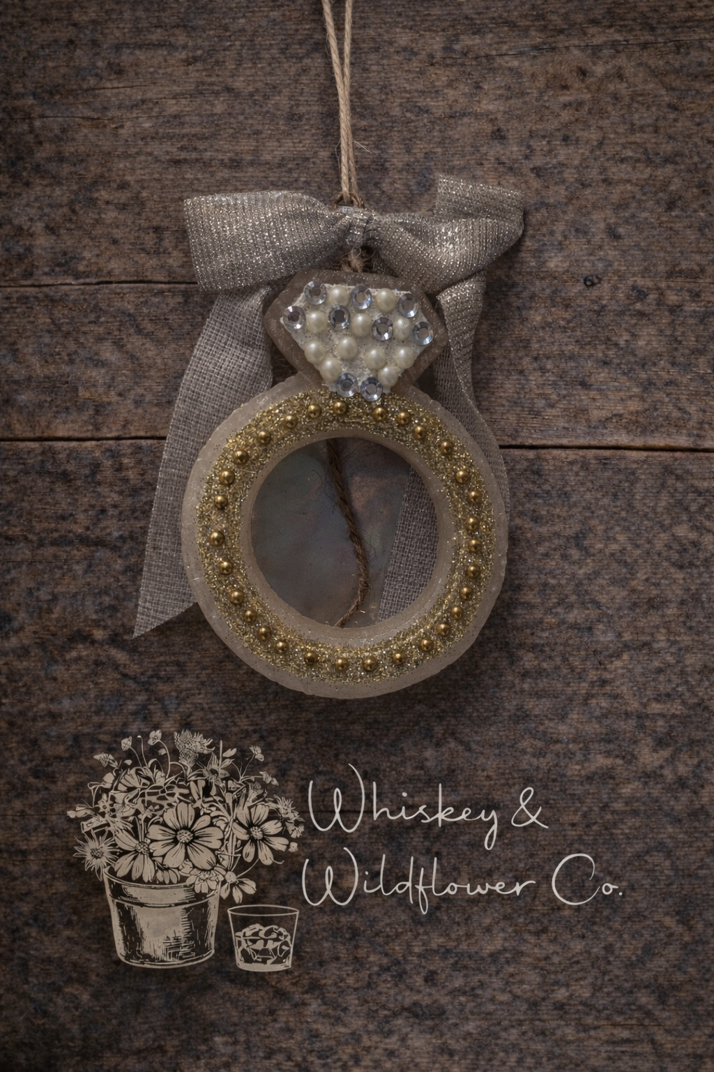 Custom Freshie - Diamond Ring