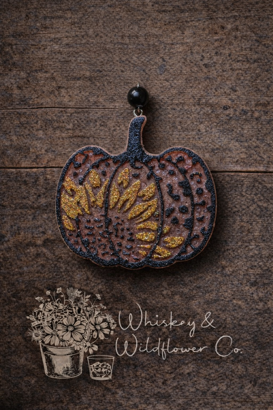 Custom Freshie - Sunflower Pumpkin