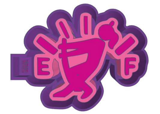 Gas Buddy (Female) Silicone Freshie Mold