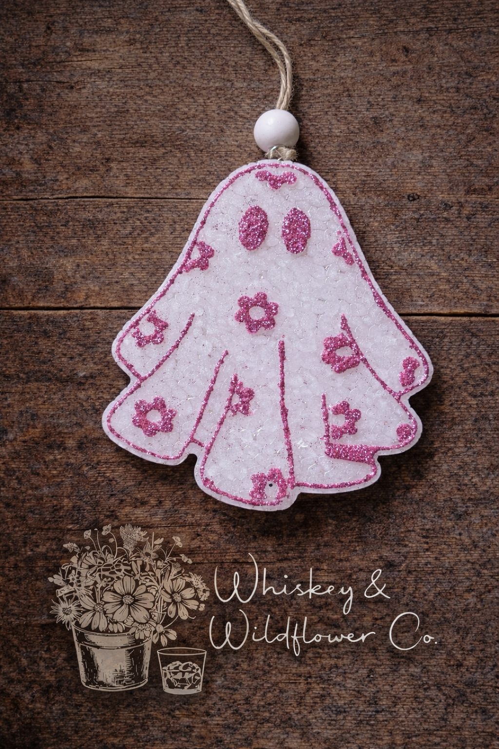 Custom Freshie - Flower Ghost