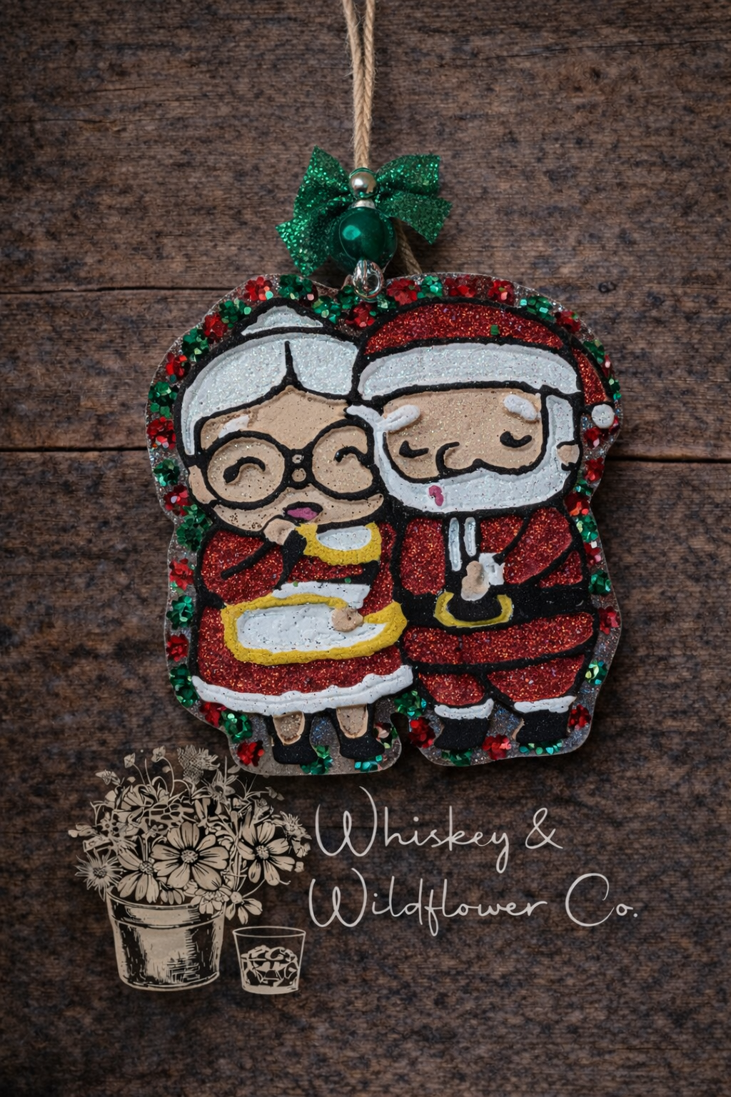 Custom Freshie - Santa & Mrs. Clause