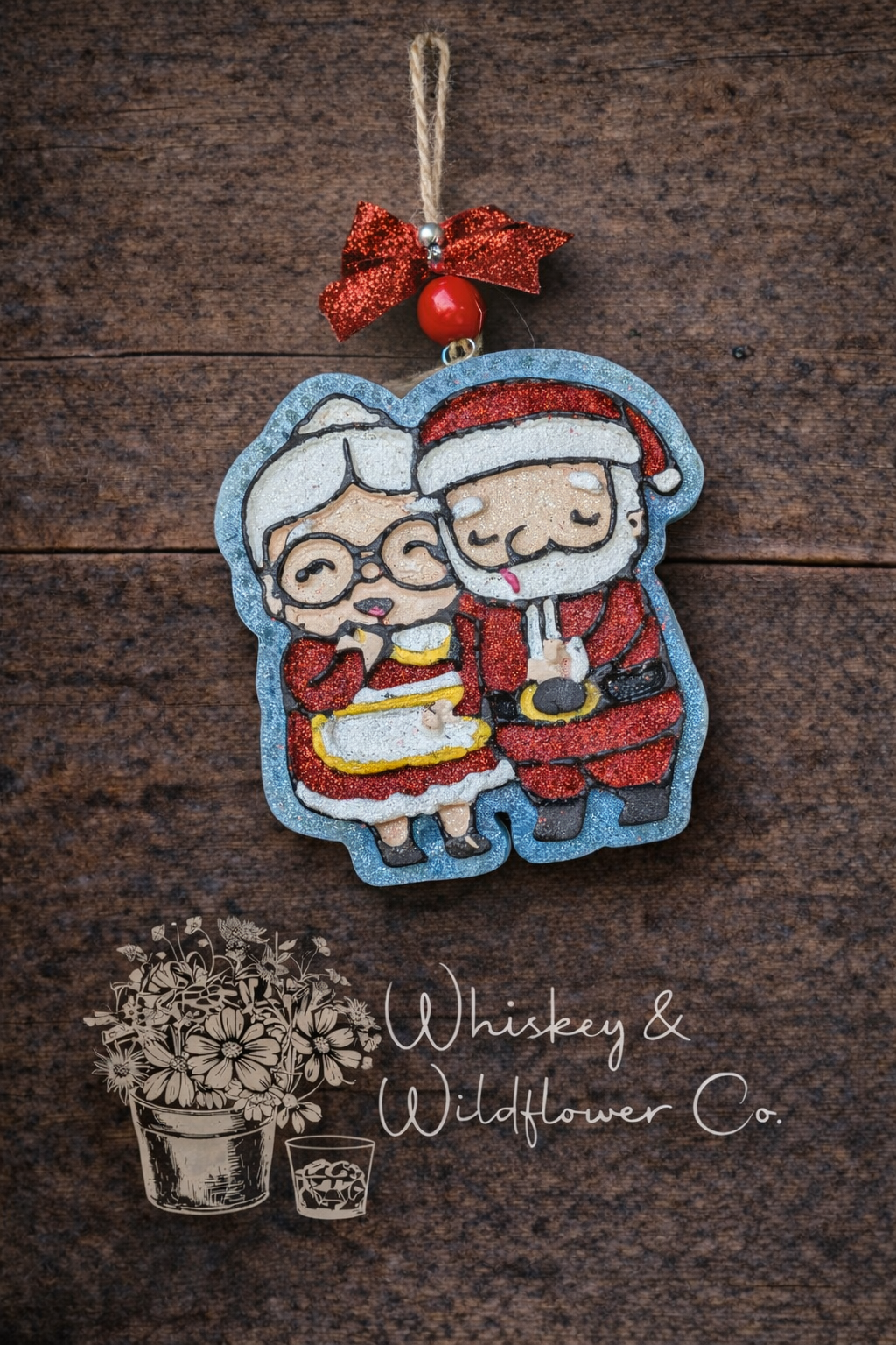Custom Freshie - Santa & Mrs. Clause