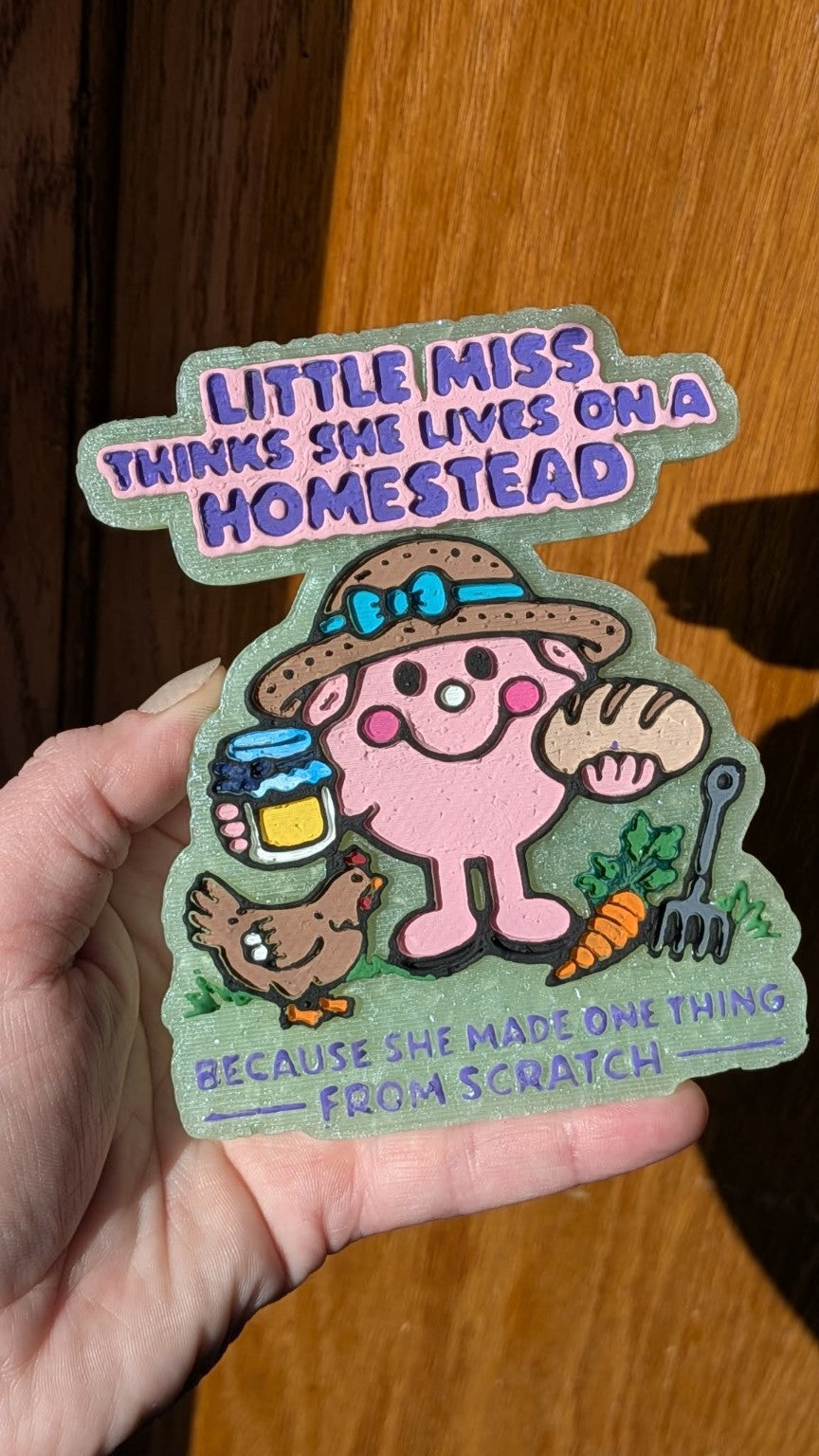 Custom Freshie - Little Miss Homestead