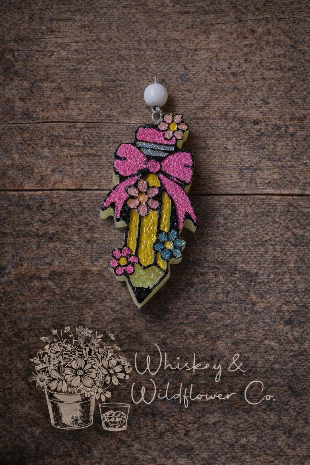 Custom Freshie Vent Clip - Pencil