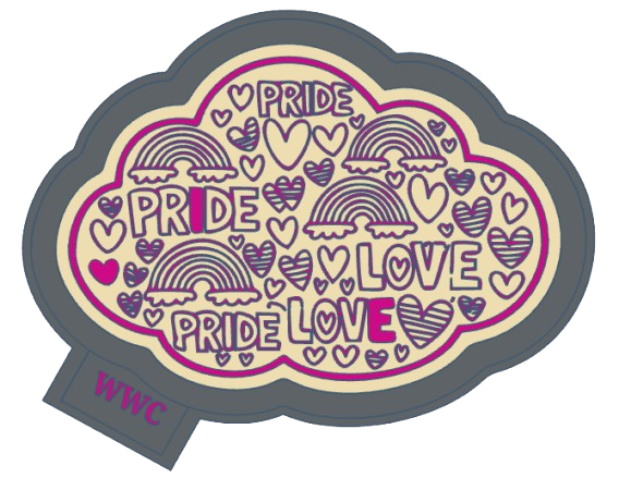 Pride Cloud Silicone Freshie Mold