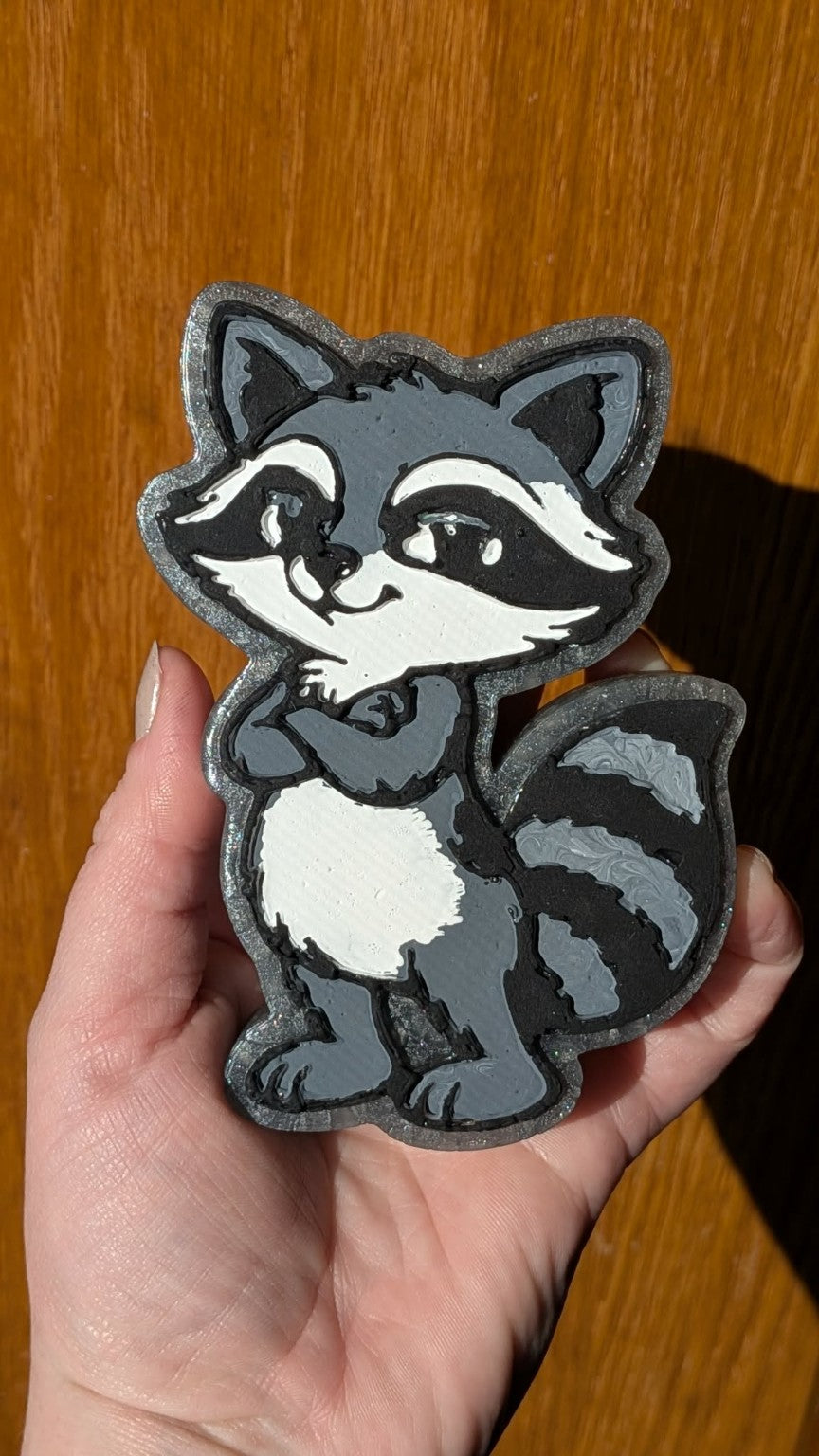 Custom Freshie - Raccoon