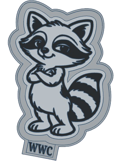 Racoon Silicone Freshie Mold