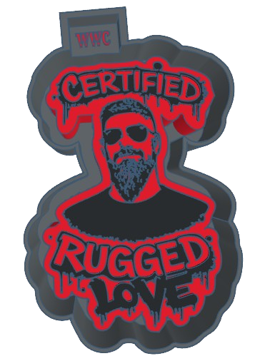 Certified Rugged Love Silicone Freshie Mold