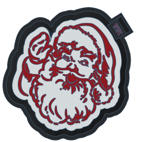 Santa Clause Silicone Freshie Mold