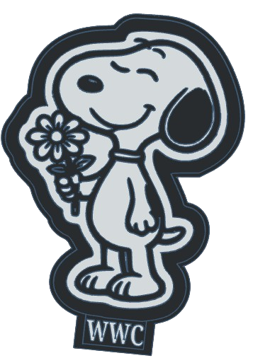 Snoopy Silicone Freshie Mold