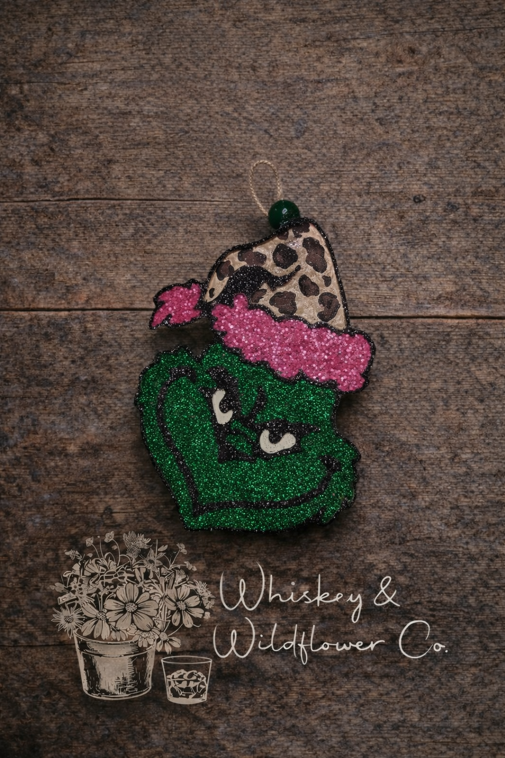 Custom Freshie - The Christmas Green Guy