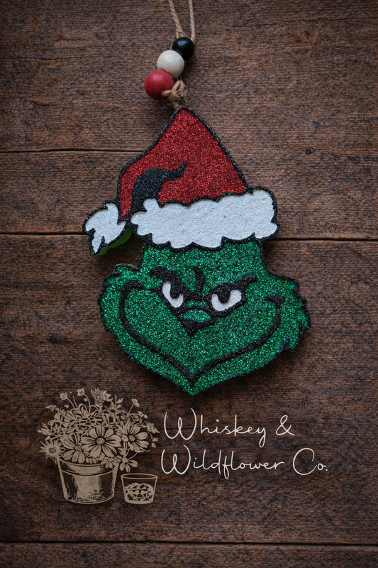 Custom Freshie - The Christmas Green Guy
