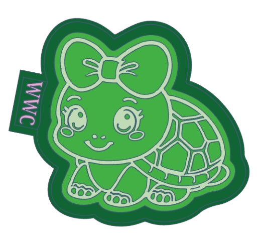 Cute Turtle Silicone Freshie Mold