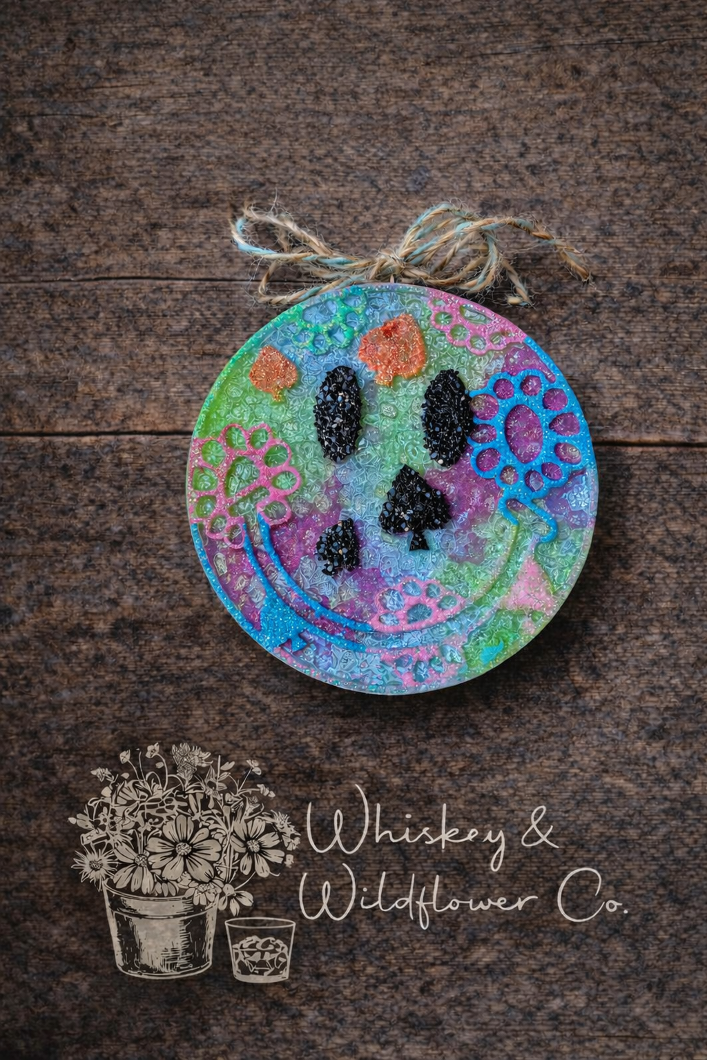 Custom Freshie - Western Happy Face